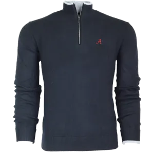 Alabama Sebonack Quarter-Zip Sweater