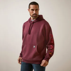 Ariat Mens Rebar Graphic Logo Hoodie Style 10046663