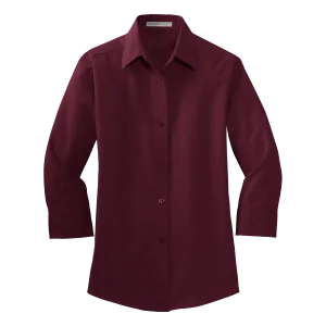 B1302W3/4 Ladies Easy Care 3/4 Sleeve Shirt