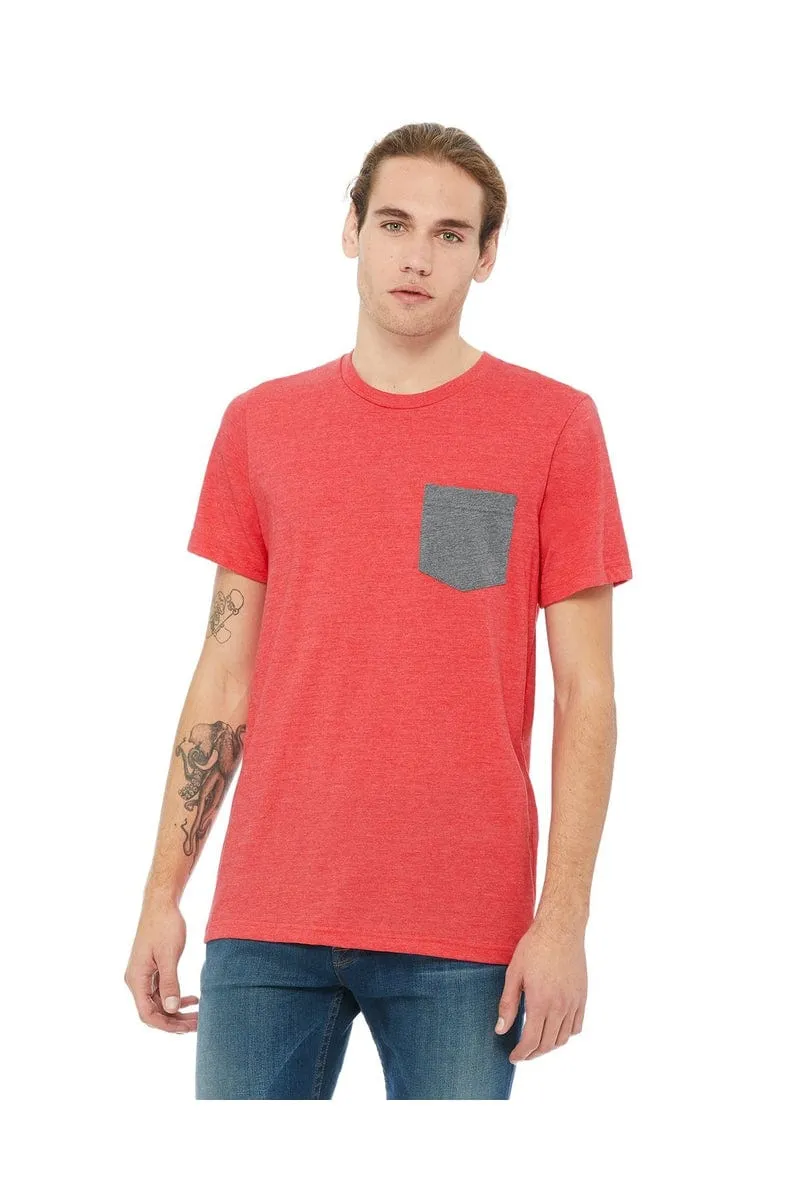 Bella Canvas 3021: Men's Jersey Pocket T-Shirt