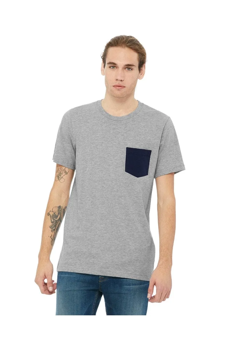 Bella Canvas 3021: Men's Jersey Pocket T-Shirt