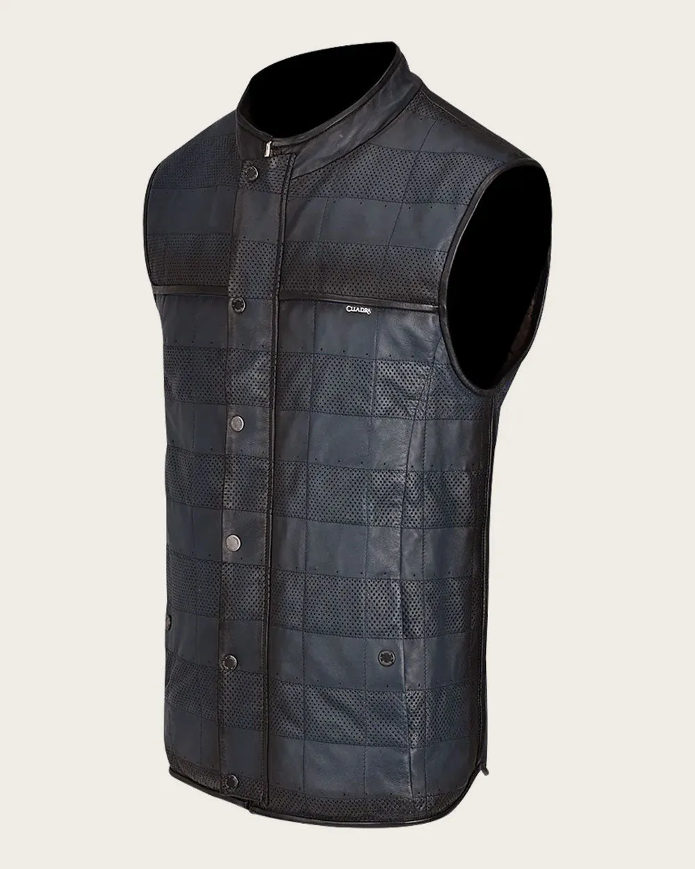 Blue revesible vest