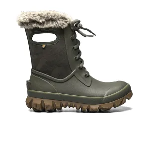 Bogs Arcata Tonal Camo Waterproof Winter Boot (Women) - Dark Green