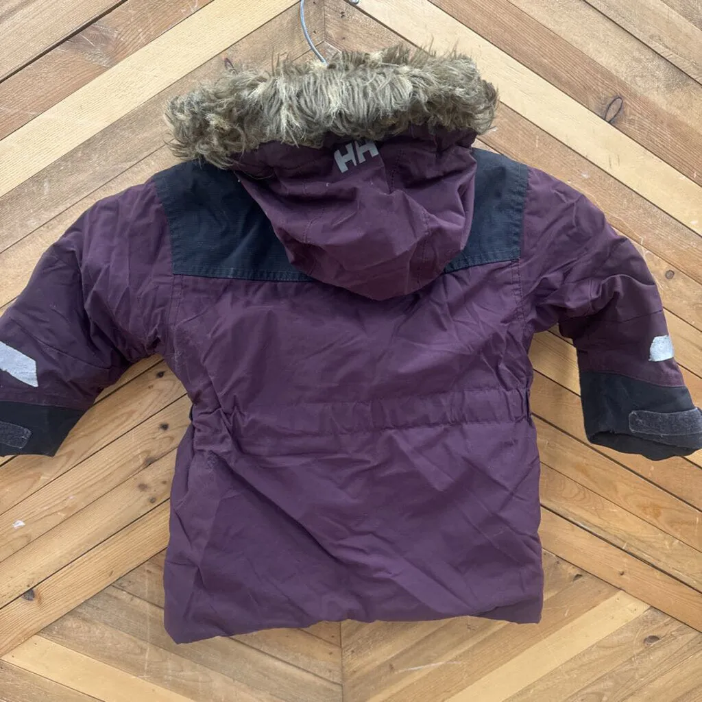 Captain Juell Insulated Jacket: burgundy-children-1Y