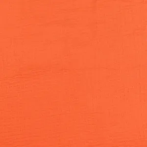 Crinkled Stretch Gauze - ALAIA - Orange