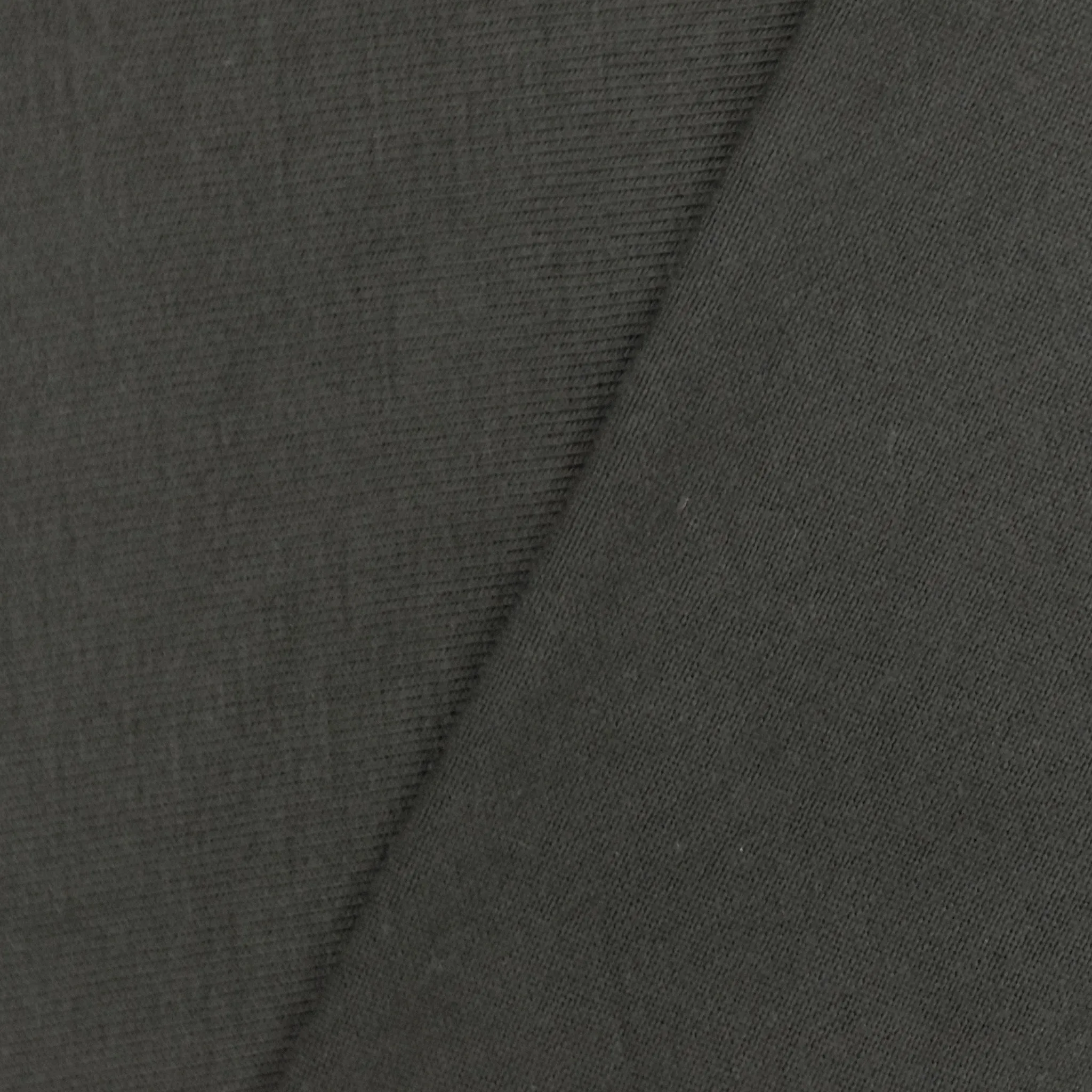 Deep Charcoal Gray Solid Stretch Jersey Knit Fabric