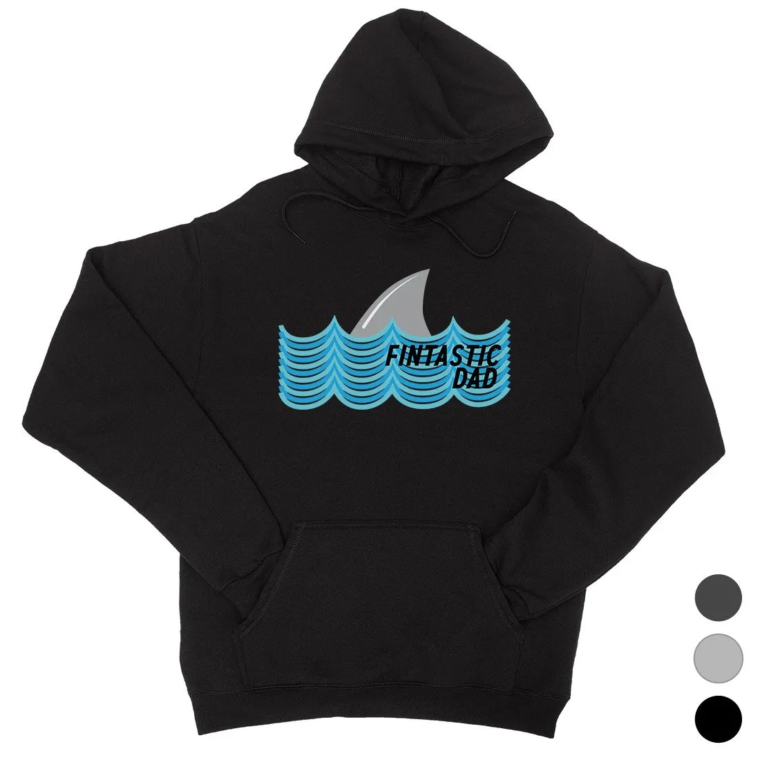 Fintastic Dad Unisex Fleece Hoodie