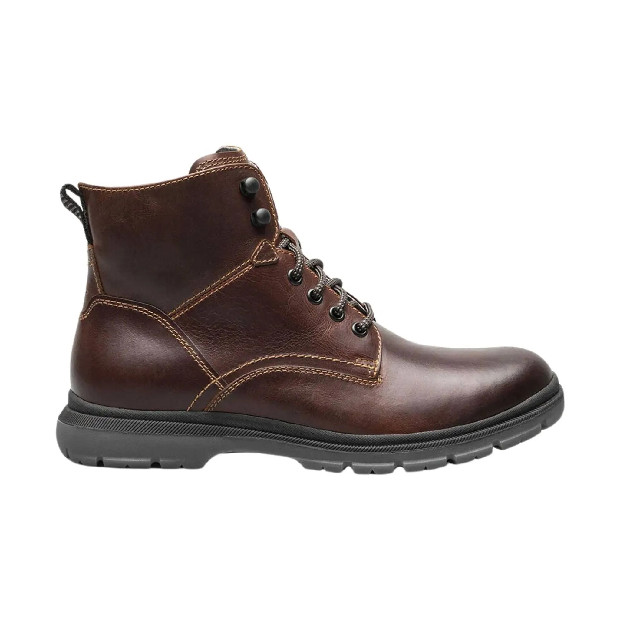 Florsheim Men's Lookout Plain Toe Lace Up Boot - Brown - ONLINE STORE CREDIT/EXCHANGE ONLY