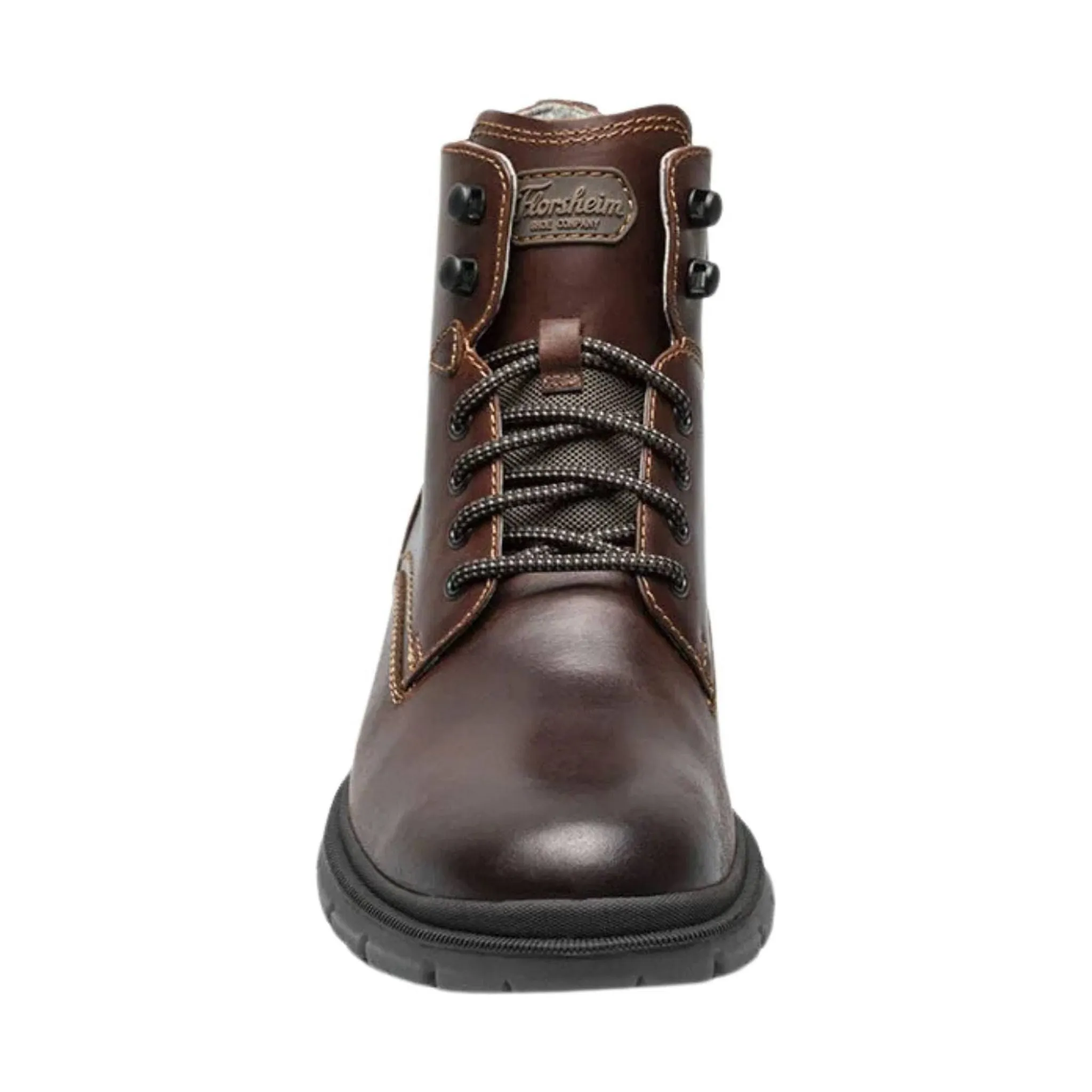 Florsheim Men's Lookout Plain Toe Lace Up Boot - Brown - ONLINE STORE CREDIT/EXCHANGE ONLY