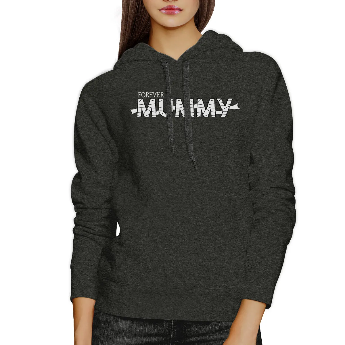 Forever Mummy Dark Grey Hoodie