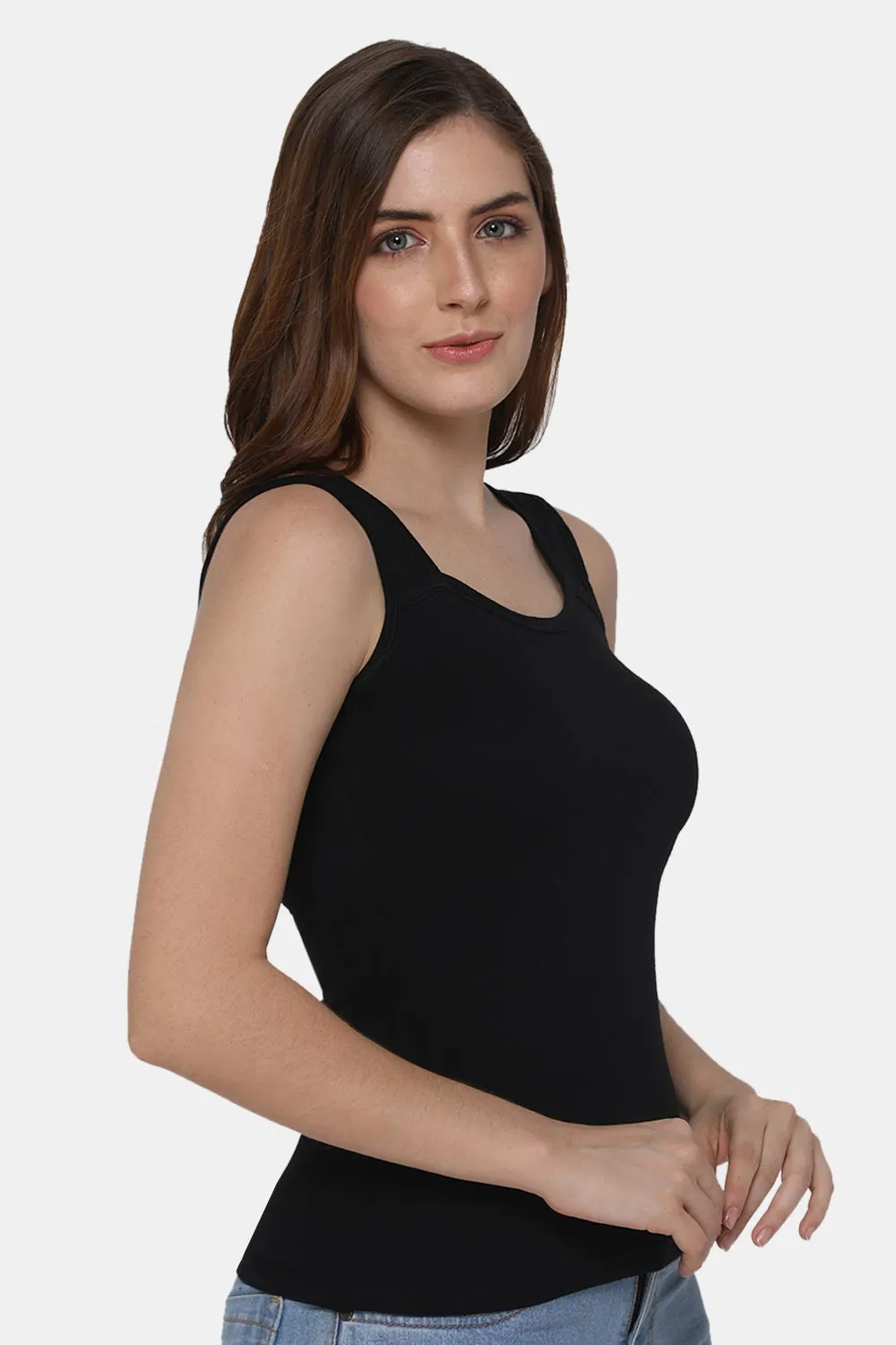 Full Coverage Sweat Absorbent Intimacy Cotton Tanktop - IN07