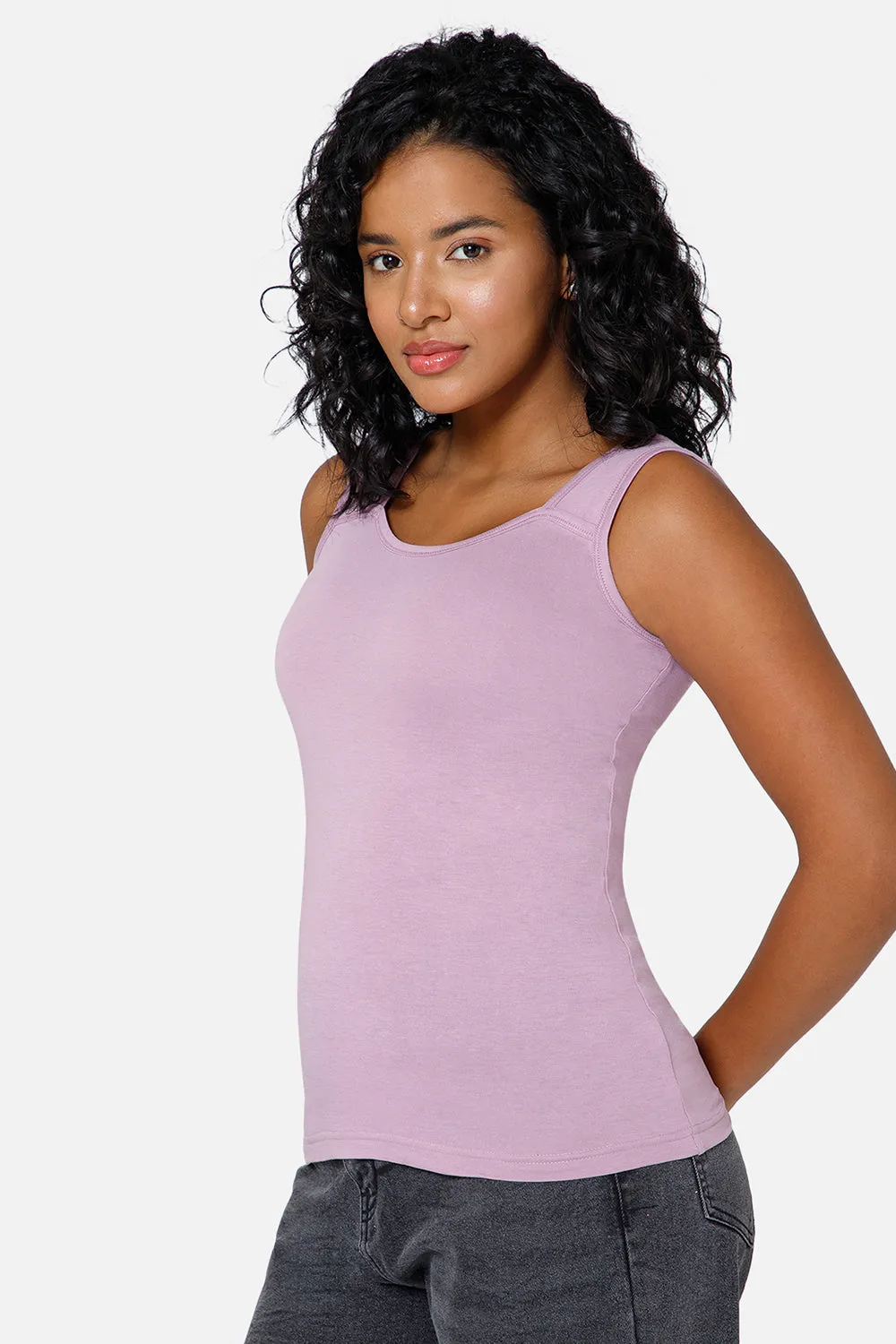 Full Coverage Sweat Absorbent Intimacy Cotton Tanktop - IN07