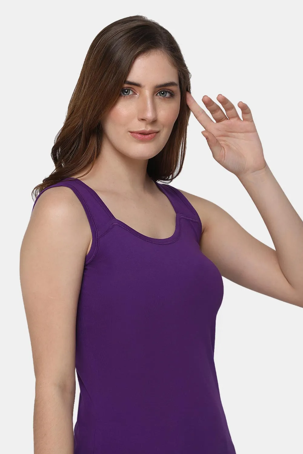 Full Coverage Sweat Absorbent Intimacy Cotton Tanktop - IN07