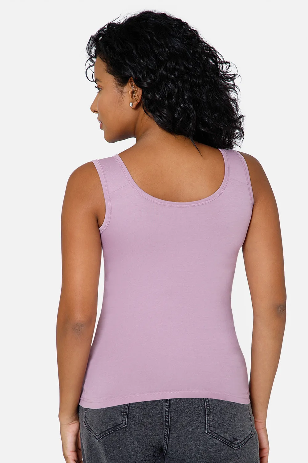 Full Coverage Sweat Absorbent Intimacy Cotton Tanktop - IN07