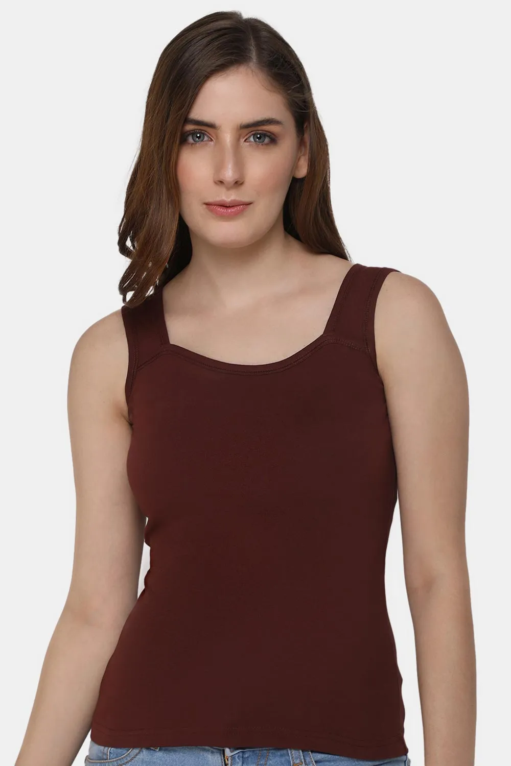 Full Coverage Sweat Absorbent Intimacy Cotton Tanktop - IN07