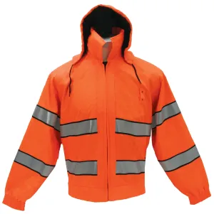 High Visibility Fluorescent Reflective Jacket