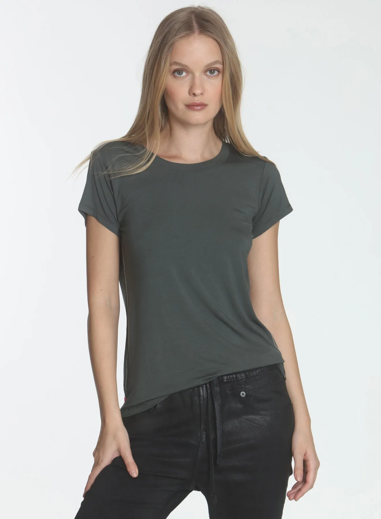 Kate Classic Crew - Loden