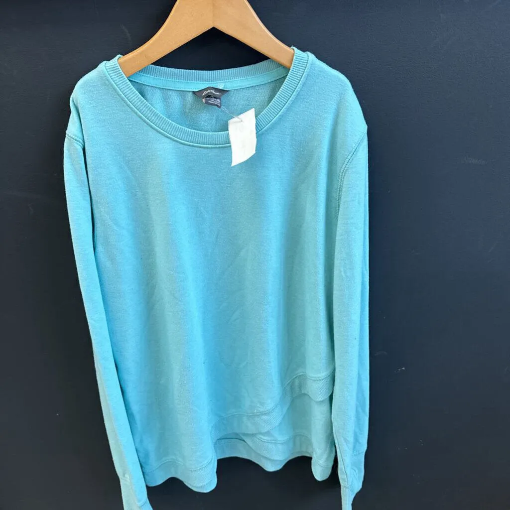 Light Blue Long Sleeve Top: light blue-children-XLY