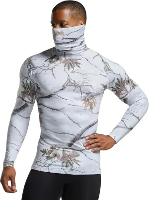 Men’s UPF 50  Mock Long Sleeve Compression Shirt