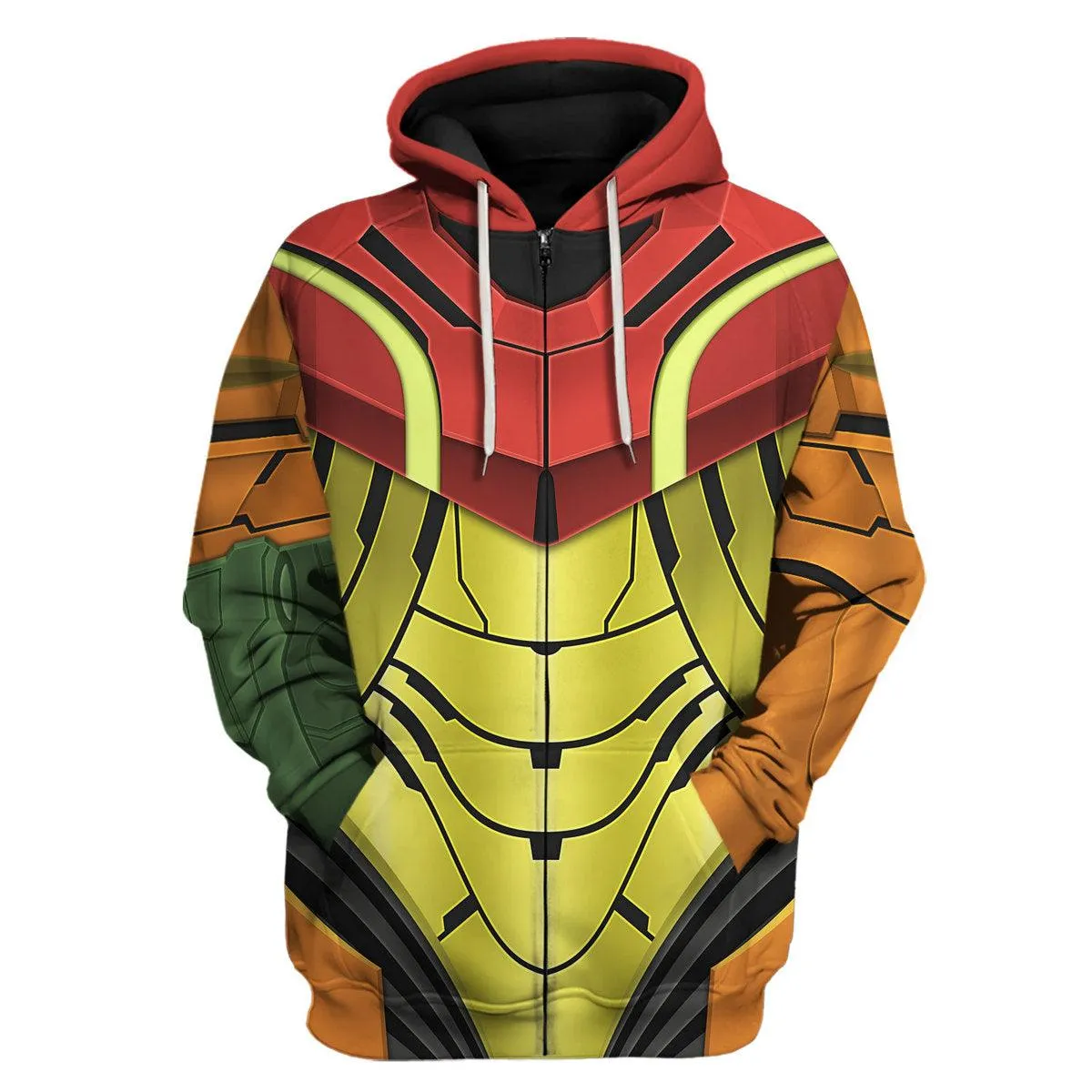 Metroid Prime Hoodies Sweatshirt T-shirt Hawaiian Tracksuit