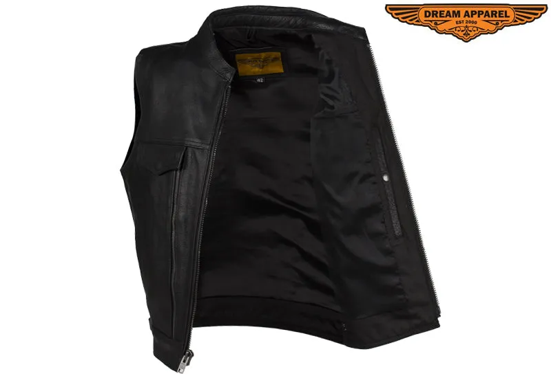 Motorcycle Club Vest With Pockets