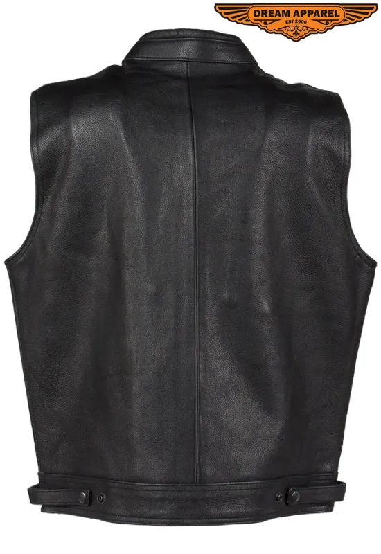 Motorcycle Club Vest With Pockets