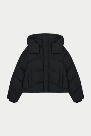 PUFFER COAT - BLACK