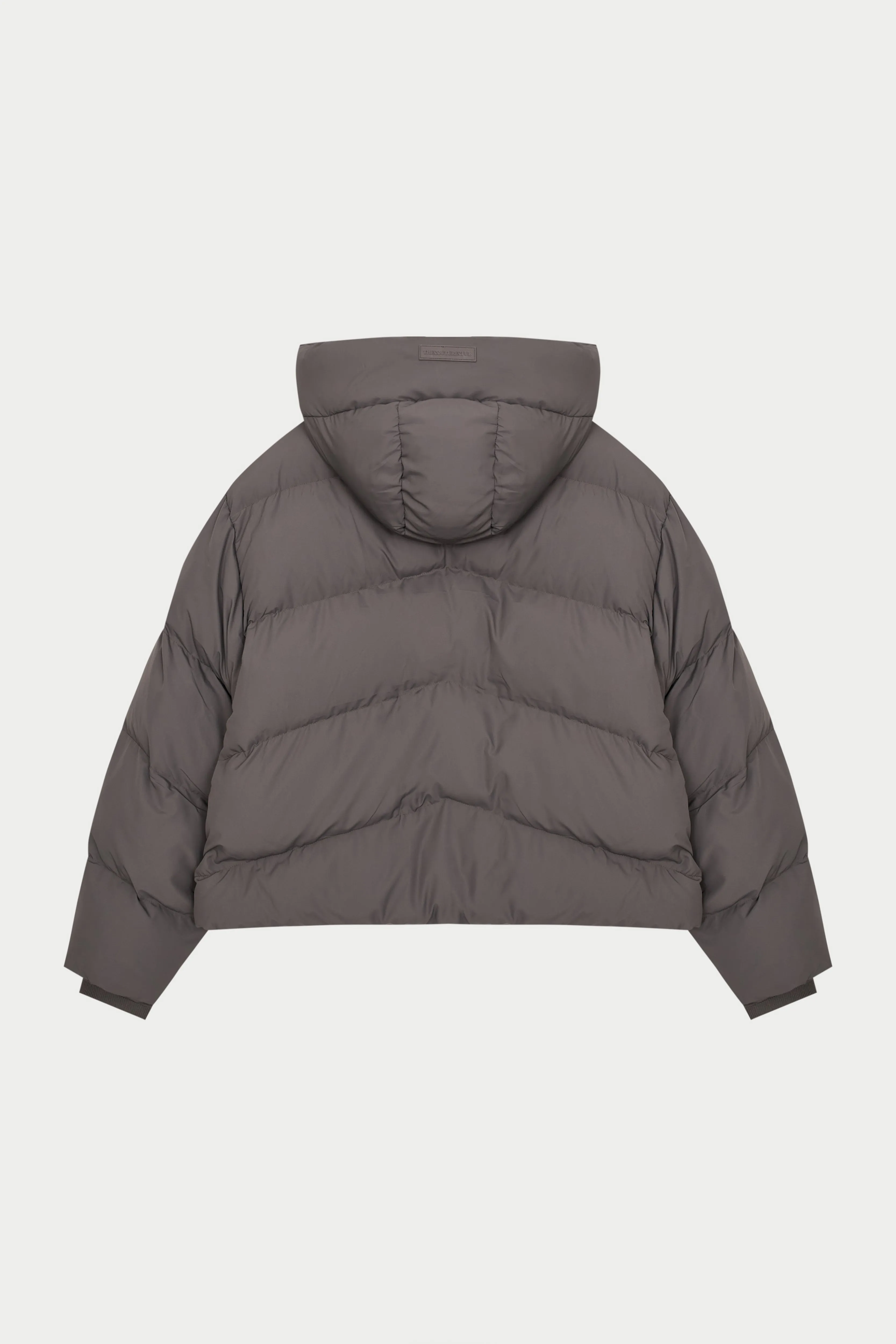 PUFFER COAT - BROWN