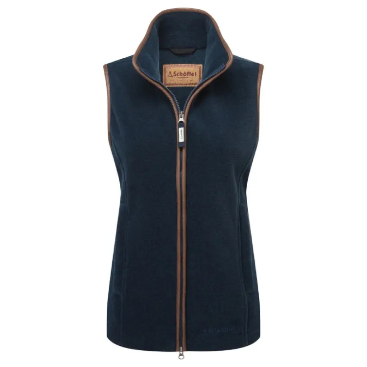 Schoffel Ladies Lyndon II Fleece Gilet - Petrol Blue