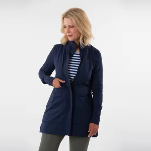 Sedona Extra Long Jacket - Twilight Navy