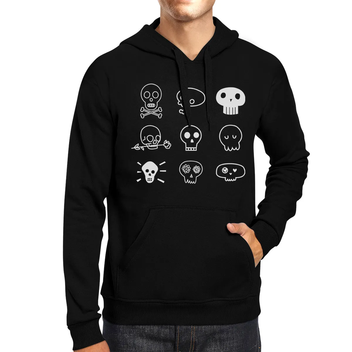 Skulls Black Hoodie