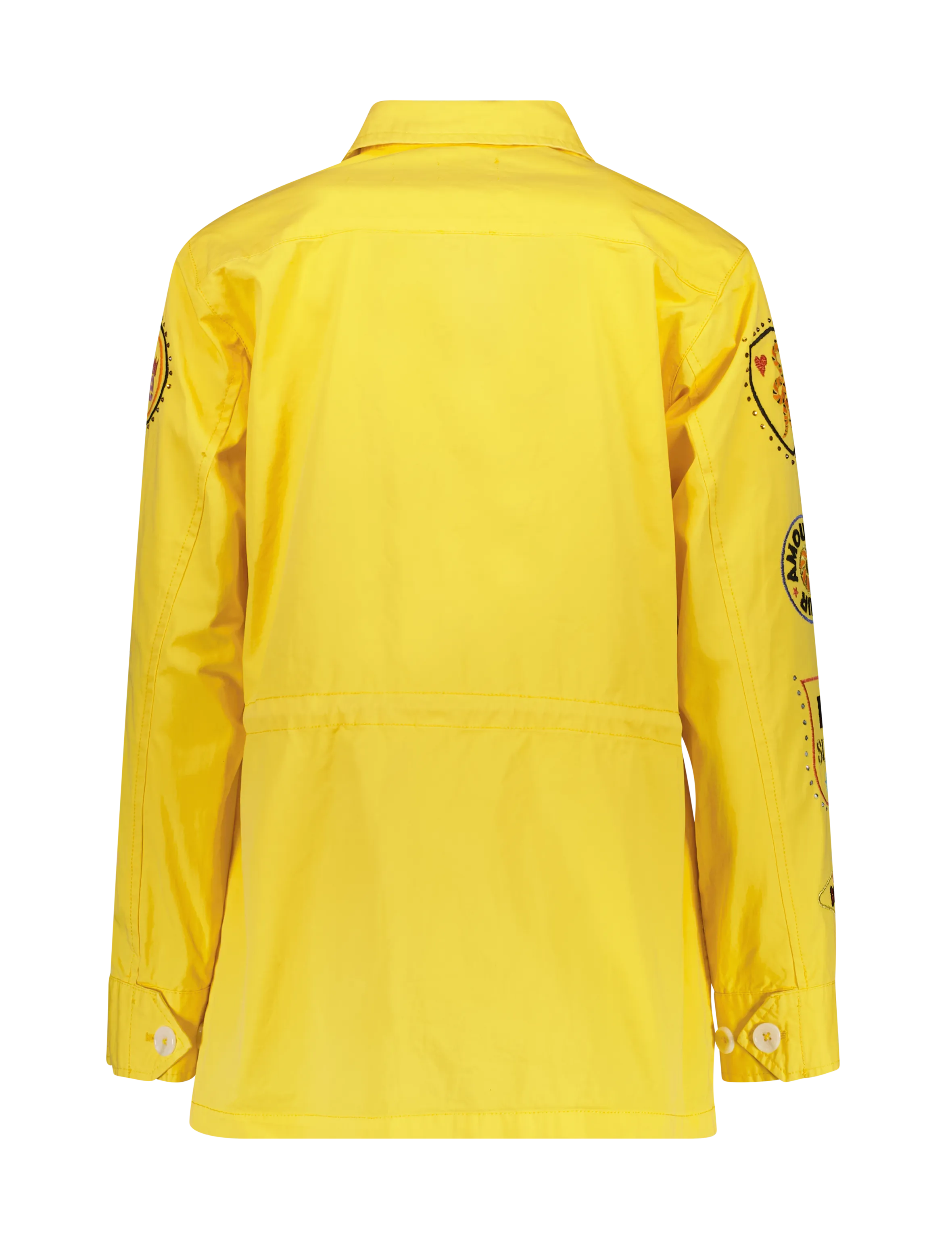 Sloane Utility Yellow Embroidery Jacket