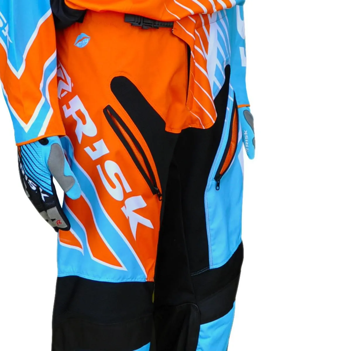 VENTilate Motocross Pant - Blue/Orange