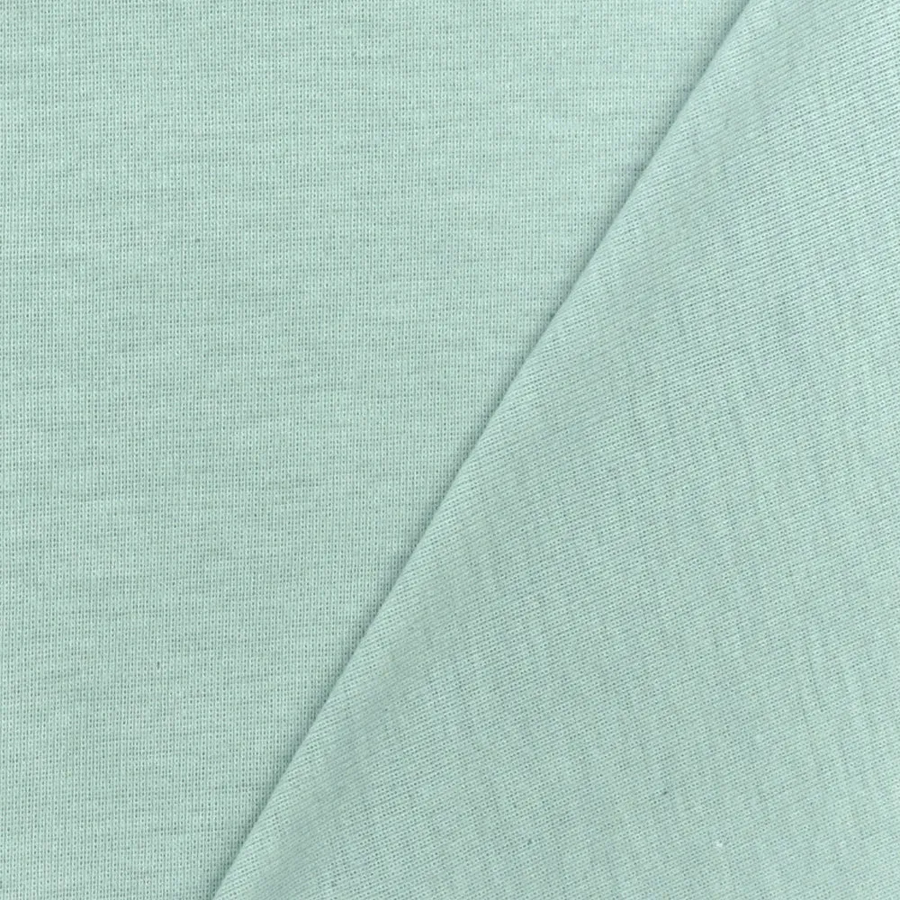 Vista Blue Solid Stretch Polyester 1x1 Rib Knit Fabric