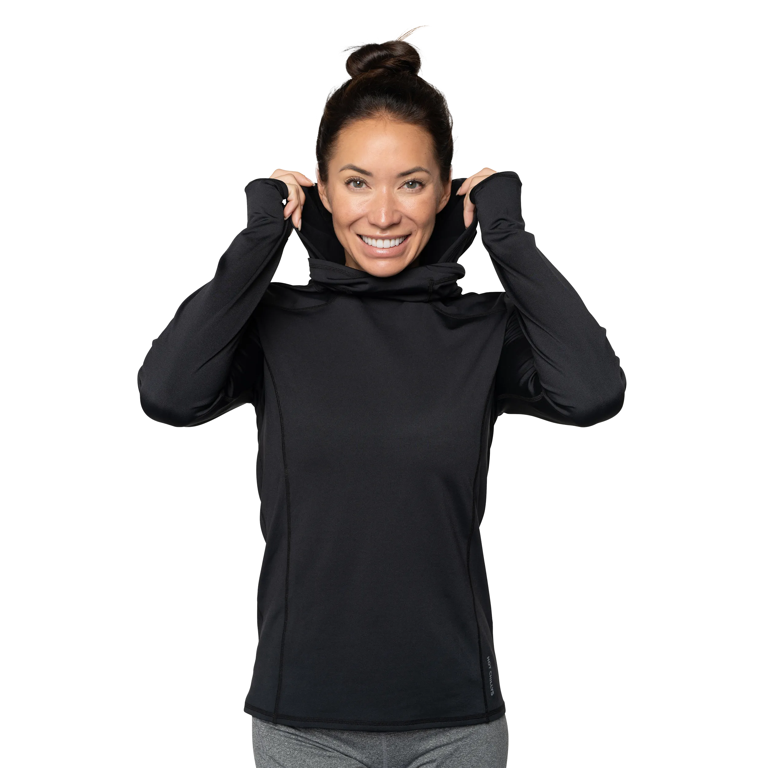 Women's Balaclava Hoodie - Black